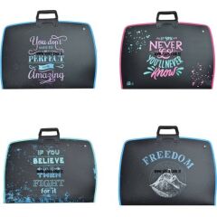 ABKA ART COLLEGE PROJE ÇANTA 38*55CM DESENLİ