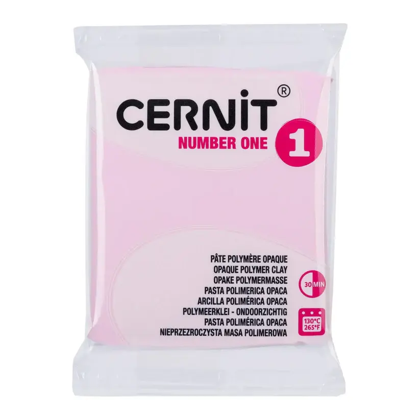Cernit Number One Polimer Kil 56gr Pink Flamingo 482