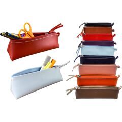 Mona Lisa Tribag Deri Kalem Çantası Lacivert