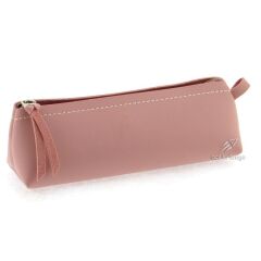 Mona Lisa Tribag Deri Kalem Çantası Toz Pembe