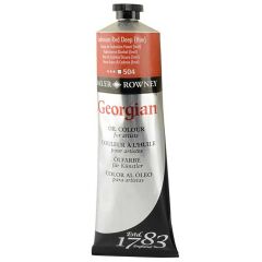 Daler Rowney Georgian Yağlı Boya 225ml 504-Cadmium Red Deep Hue