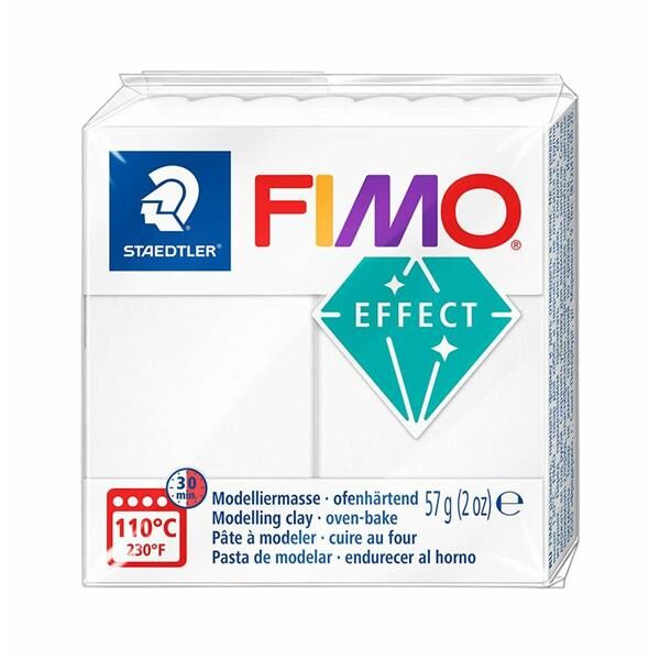 Staedtler Fimo Effect Polimer Kil 57Gr. 014 Transluscent (Transparan)