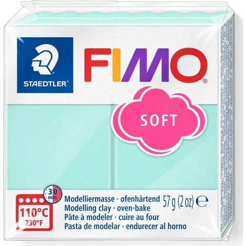 Staedtler Fimo Soft Polimer Kil 57 Gr. 505 Vert Menthe