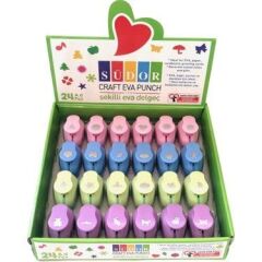 Südor Şekilli Delgeç Küçük Boy - 1 Adet Delme Alanı Çapı - 1 cm