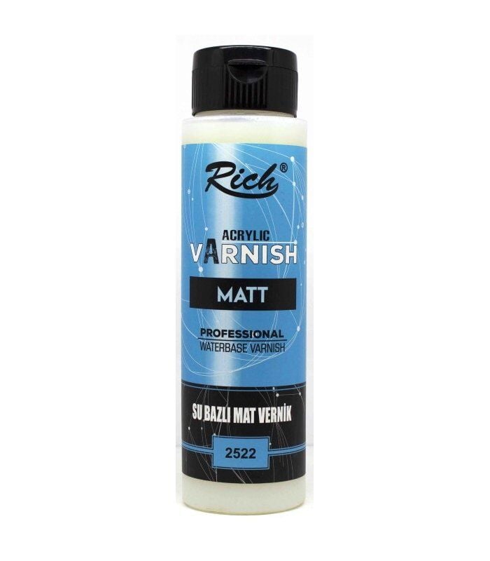 RİCH SU BAZLI MAT VERNİK 500CC