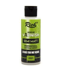 RİCH SU BAZLI YARI MAT VERNİK 120ML