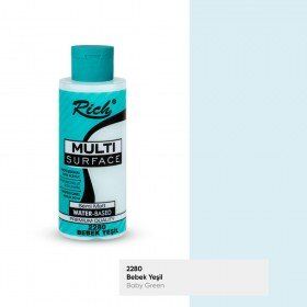 Rich (MultiSurface) Boya Multi Surface 2280-Bebek Yeşili 130 cc