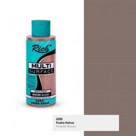 Rich (MultiSurface) Boya Multi Surface 2252-Pudra Kahve130 cc