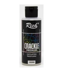 Rich Crackle (Boya) Medium (Medyum) Çatlatma 120 ml