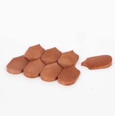 Eshel Pul Çatı Kiremiti Kırmızı 1/12 250'li (Harcı Dahil)