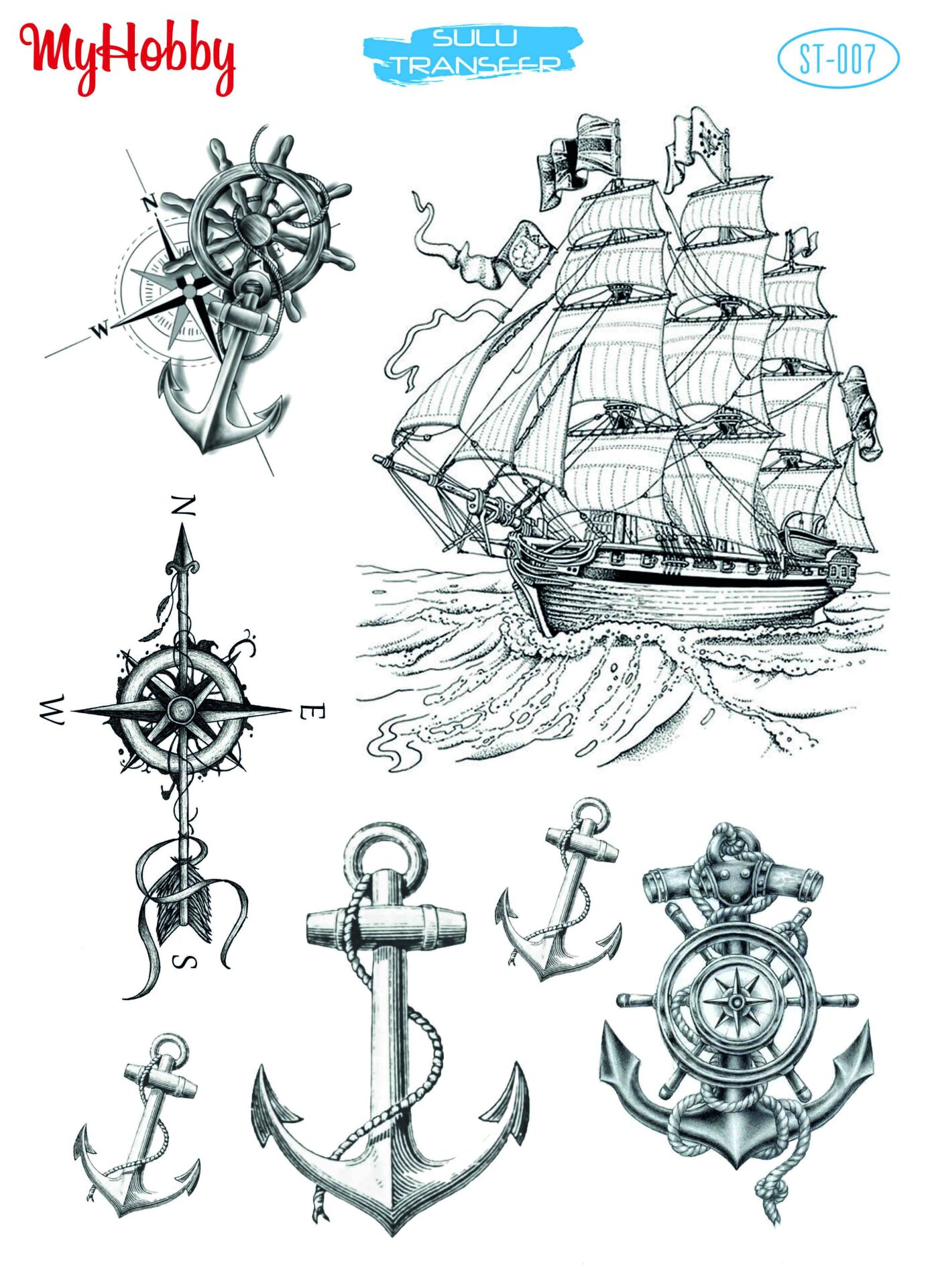 My Hobby Sulu Transfer 25*35 cm STB-07