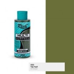 Rich (MultiSurface) Boya Multi Surface 2222-Yağ Yeşili 130 cc