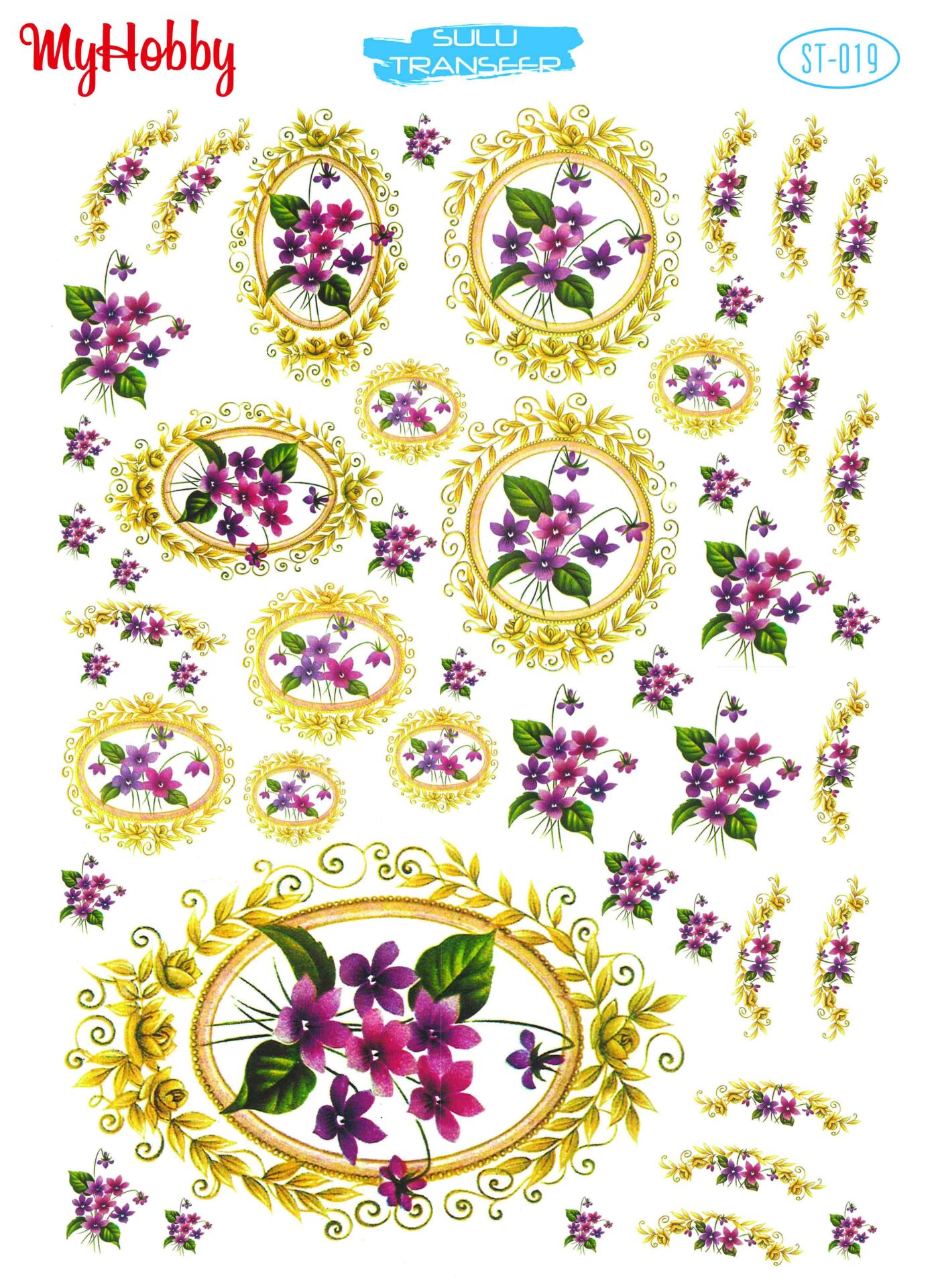 My Hobby Sulu Transfer 25*35 cm STB-19