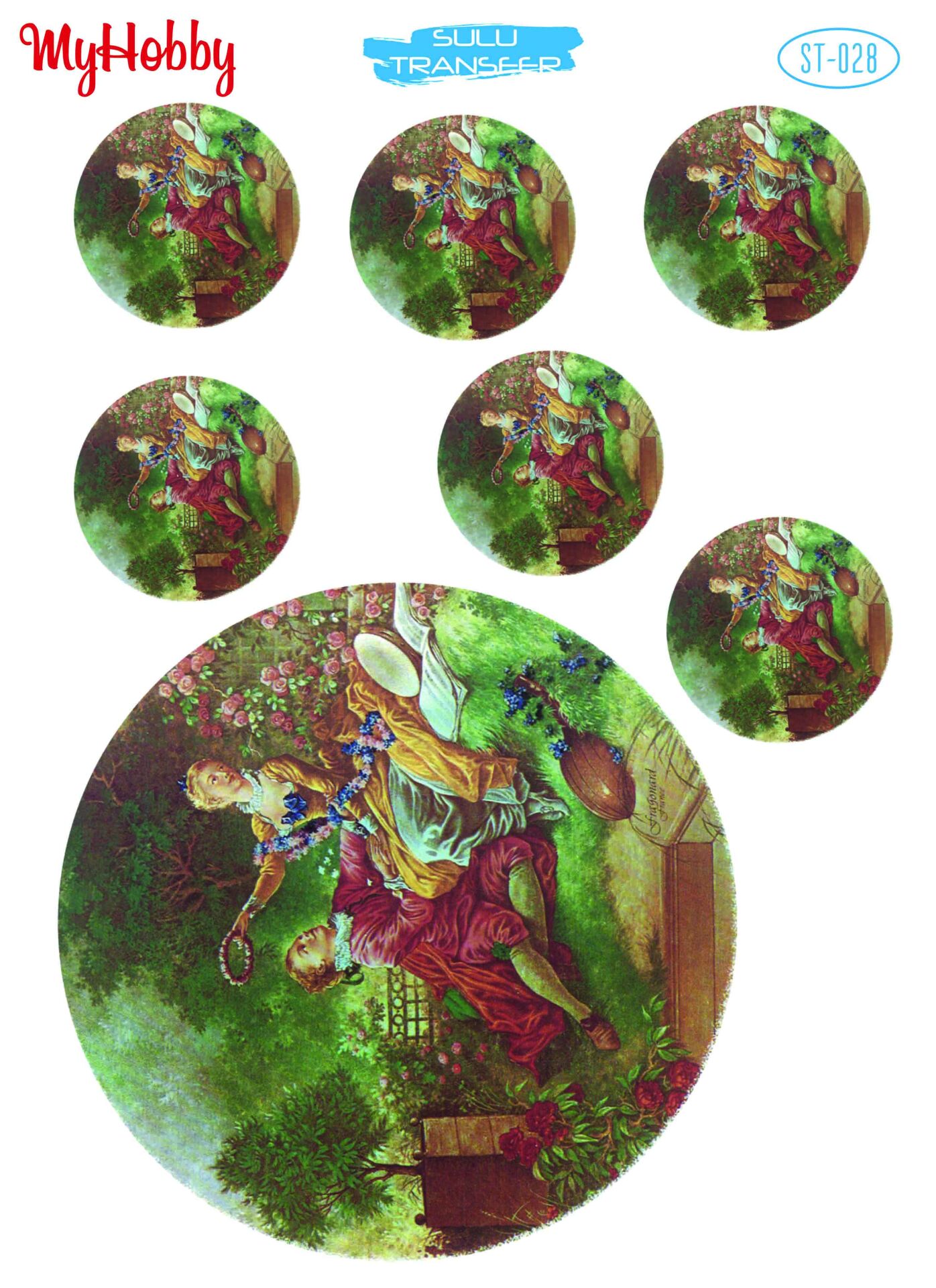 My Hobby Sulu Transfer 25*35 cm STB-28