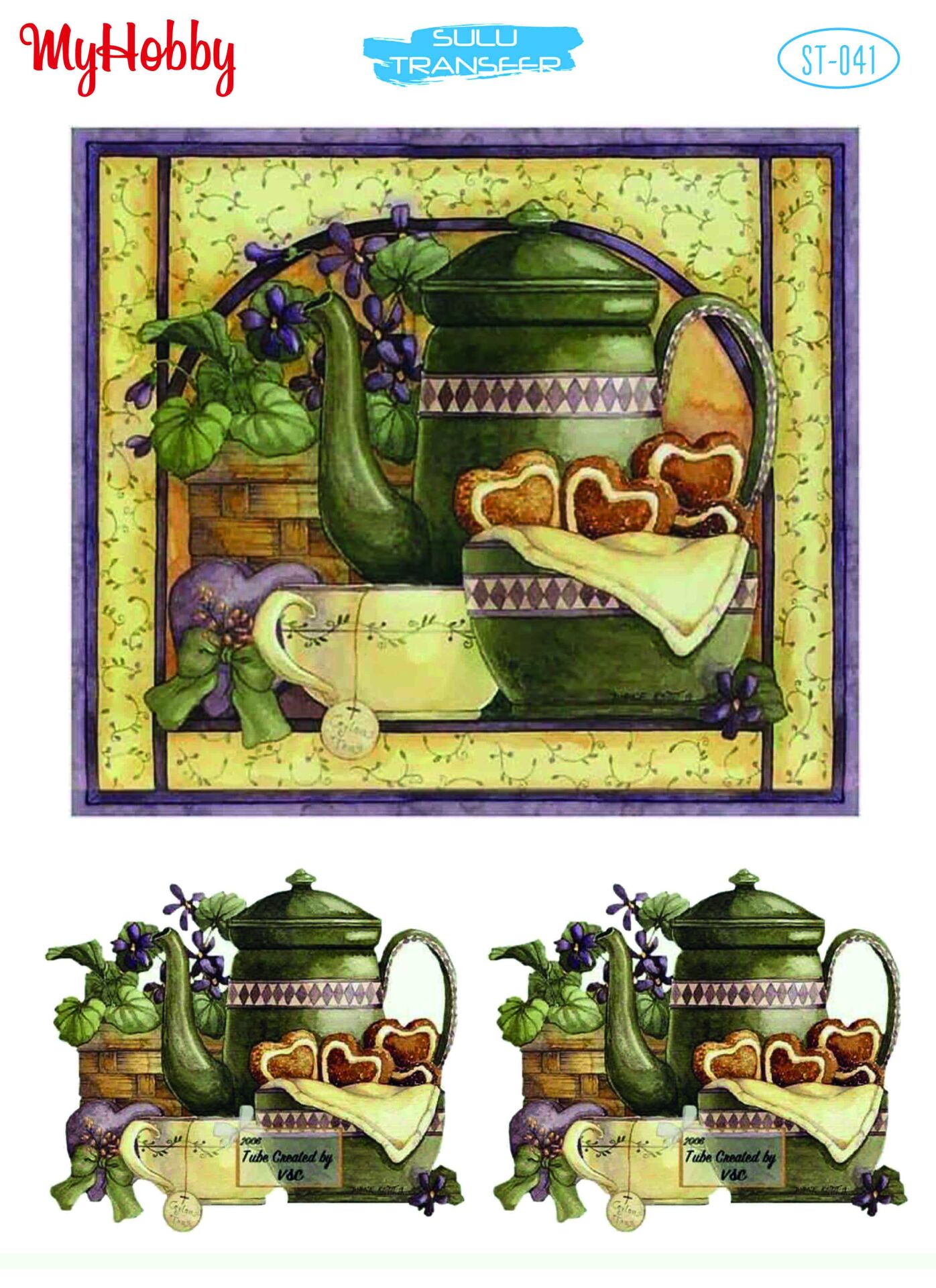 My Hobby Sulu Transfer 25*35 cm STB-41