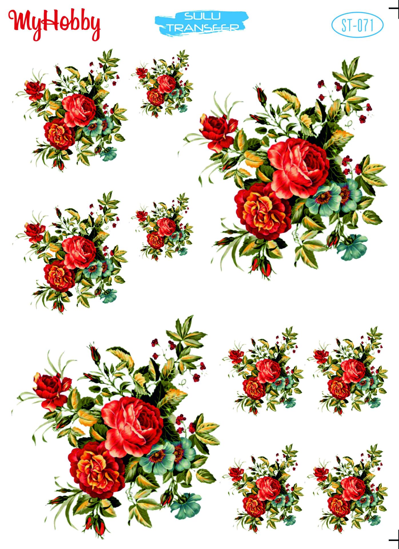 My Hobby Sulu Transfer 25*35 cm STB-71