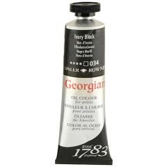 Daler Rowney Georgian Yağlı Boya 38ml 034-Ivory Black