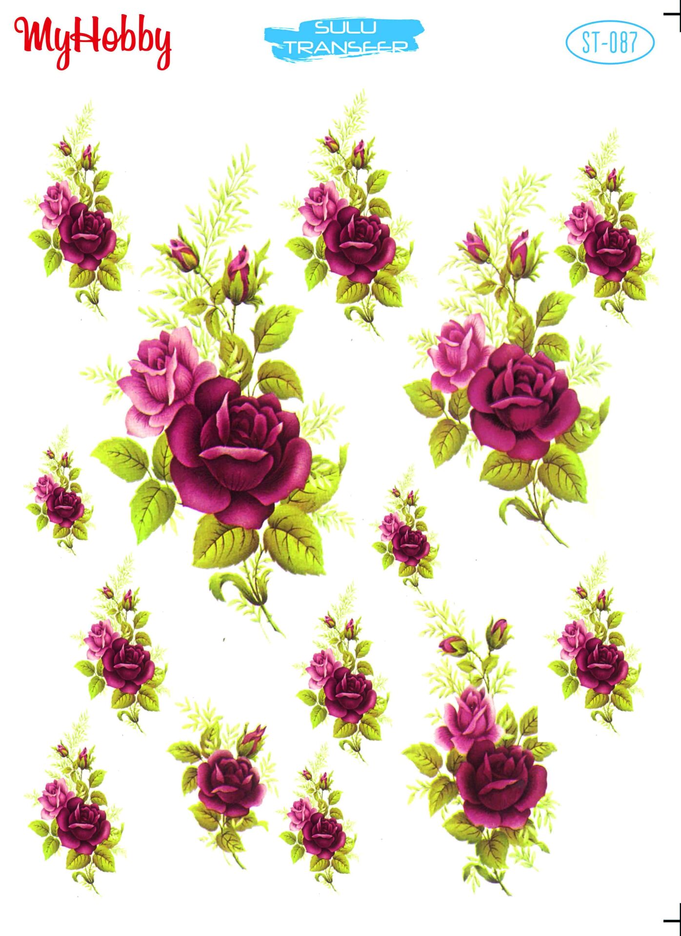 My Hobby Sulu Transfer 25*35 cm STB-87