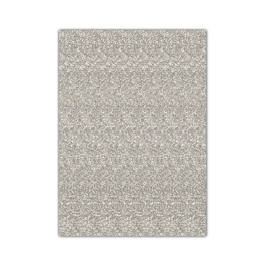 Simli Yapışkanlı Eva 50x70 cm Gümüş 10'lu