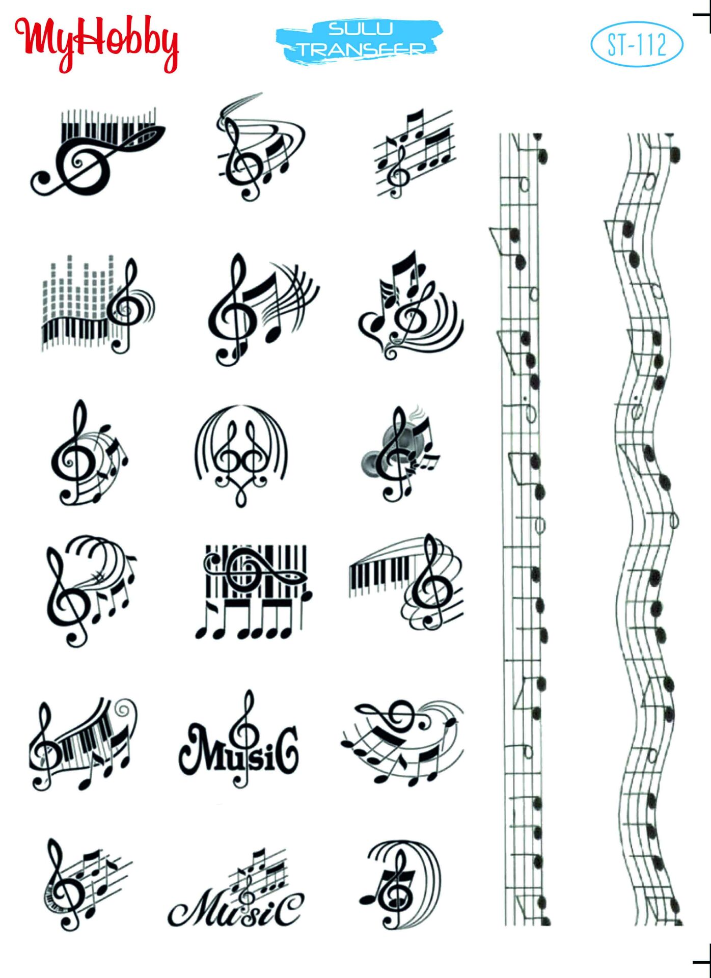 My Hobby Sulu Transfer 25*35 cm STB-112