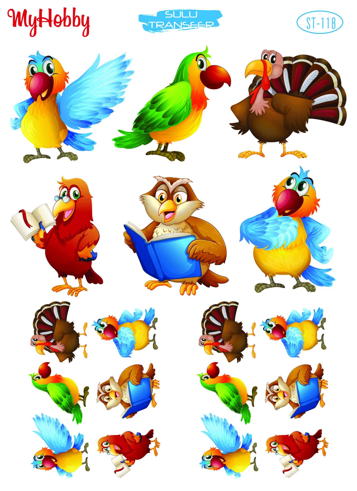My Hobby Sulu Transfer 25*35 cm STB-118
