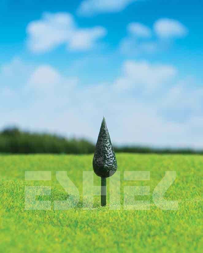 Eshel Maket Plastik Çam 10'lu Set 2 cm