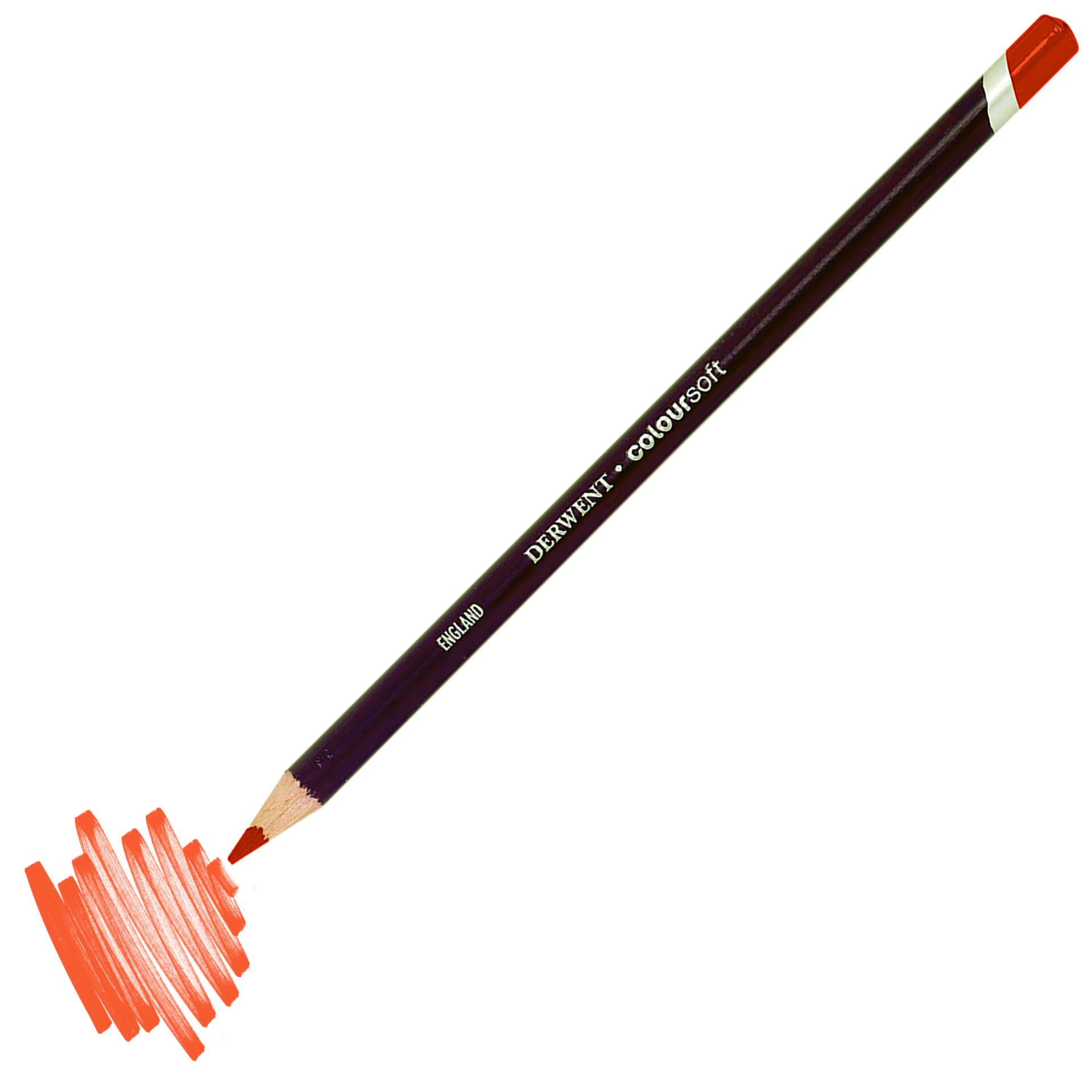 Derwent Coloursoft Kuru Boya Kalemi C080 Bright Orange