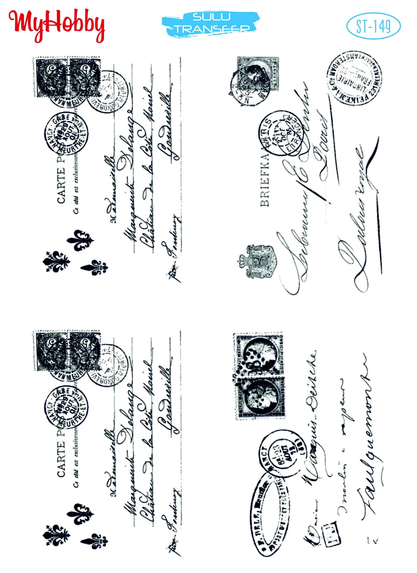 My Hobby Sulu Transfer 25*35 cm STB-149