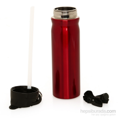 Mikro Çelik Matara 500ML KIRMIZI MT-2850