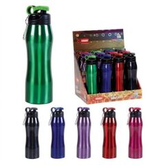 Mikro Çelik Matara 750ML MAVİ MT-2627