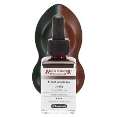 Schmincke Aero Color Airbrush Mürekkep 28 ml. 602 Brown Brazil