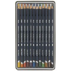 Derwent Watercolour Suluboya Kalemi Metal Kutu 12'li