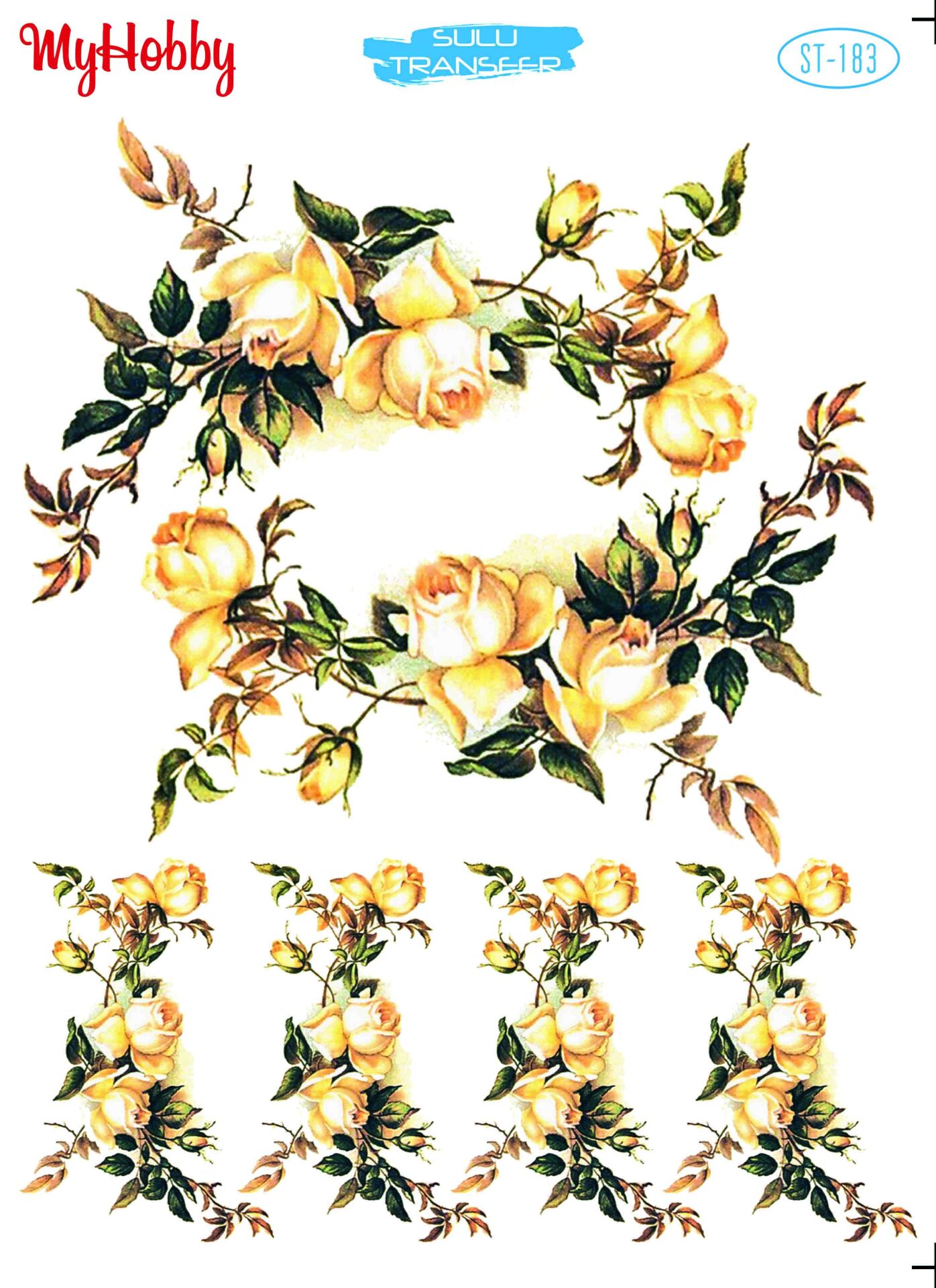 My Hobby Sulu Transfer 25*35 cm STB-183