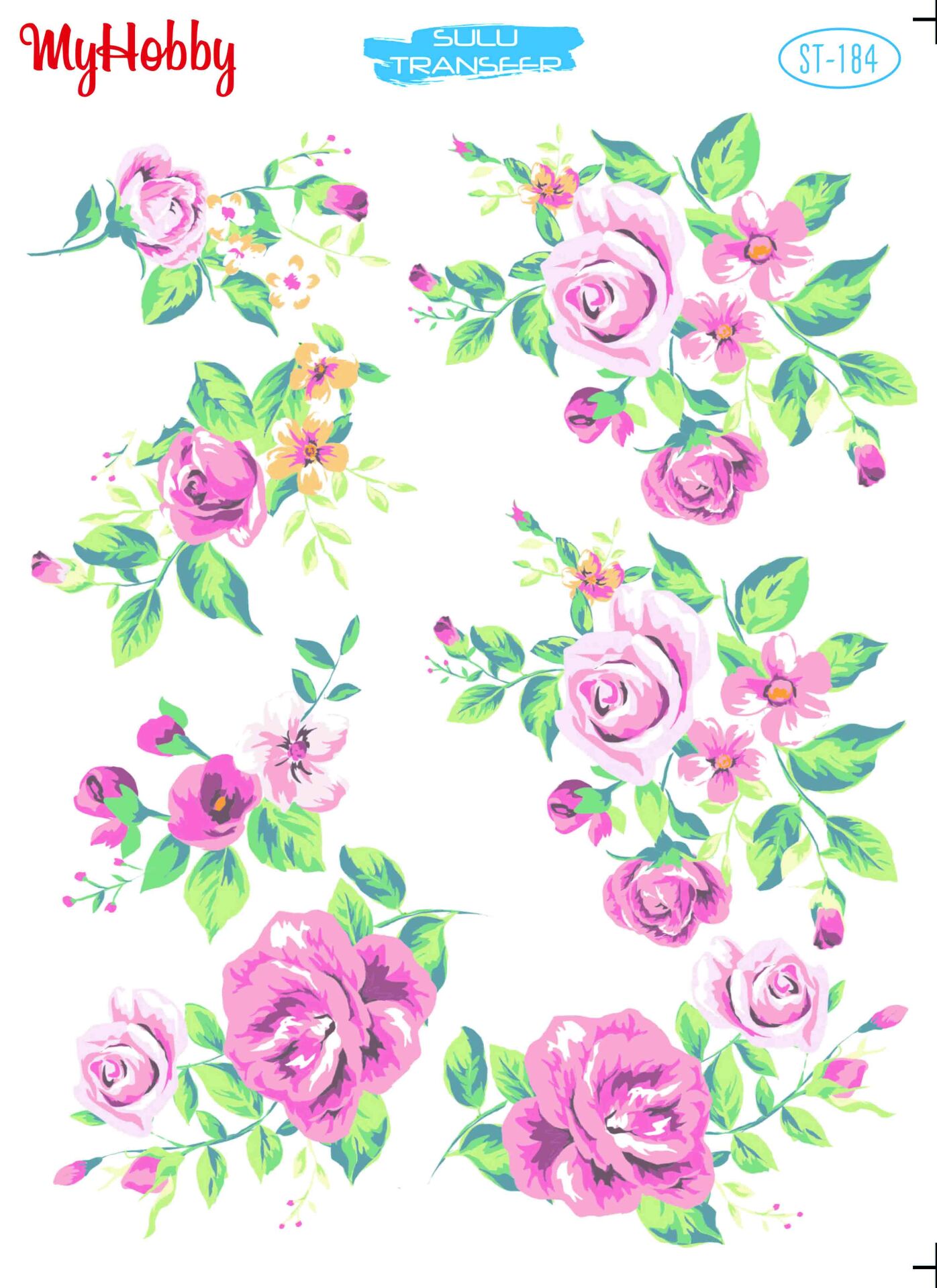 My Hobby Sulu Transfer 25*35 cm STB-184