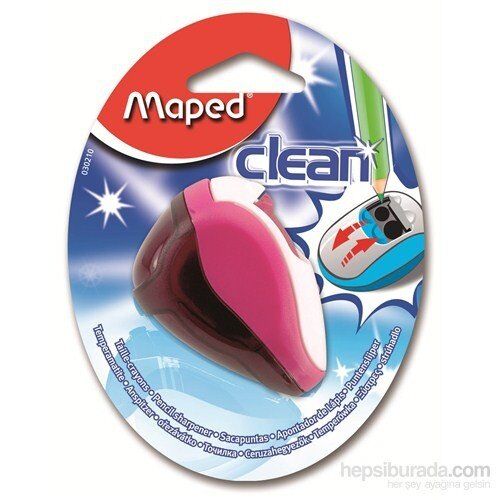 Maped 030210 Clean Çift Delikli Kalemtraş