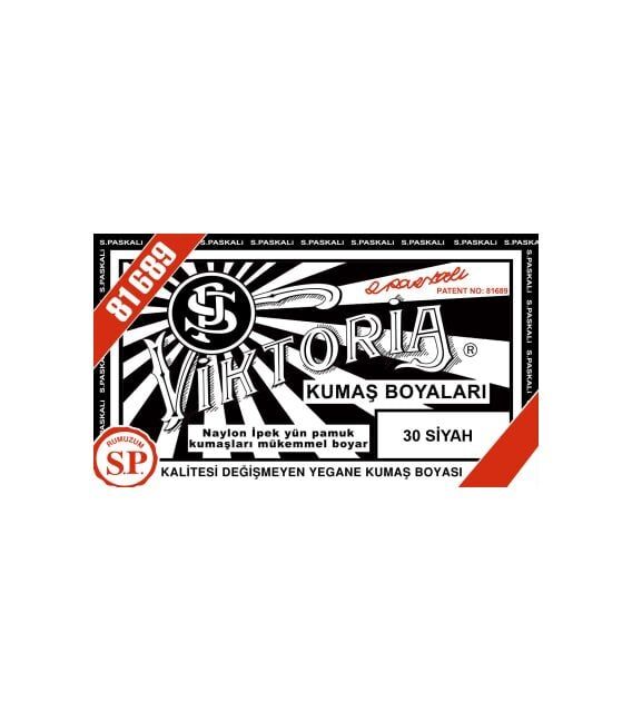 Viktoria Toz Kumaş Boyası 30 Siyah