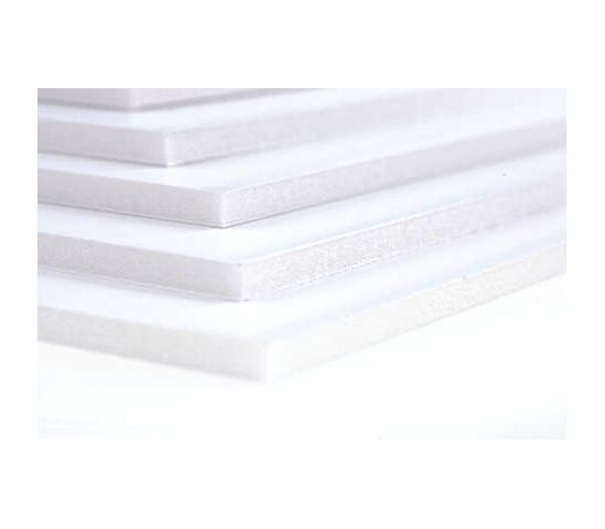 Fotoblok (Straforlu Maket Kartonu) Beyaz 5'li - 3 mm 50*70 cm