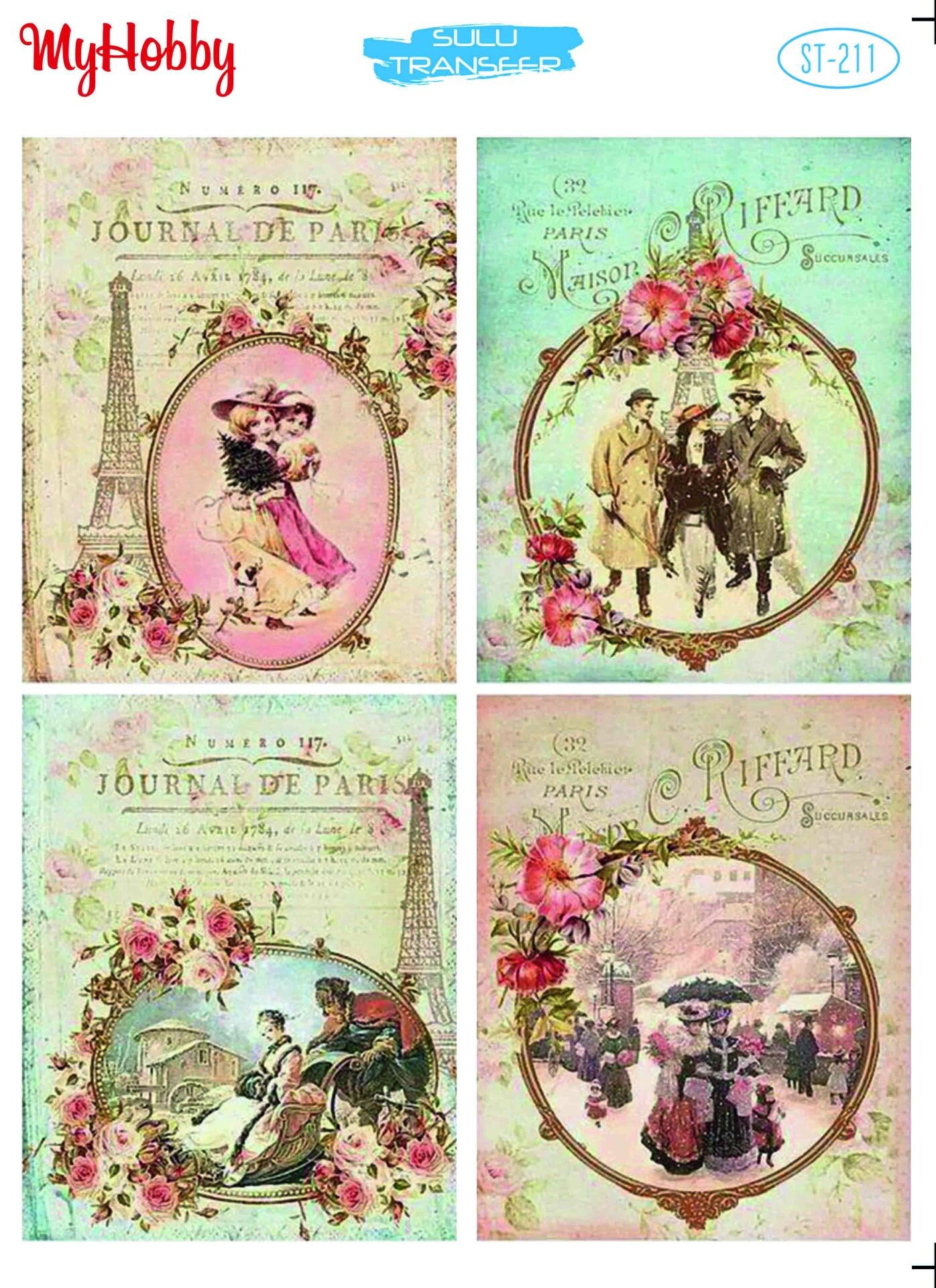 My Hobby Sulu Transfer 25*35 cm STB-211