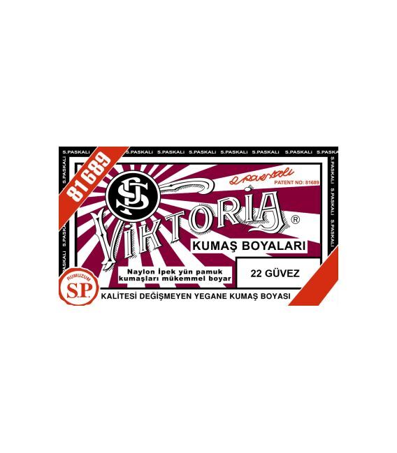 Viktoria Toz Kumaş Boyası 22 Güvez