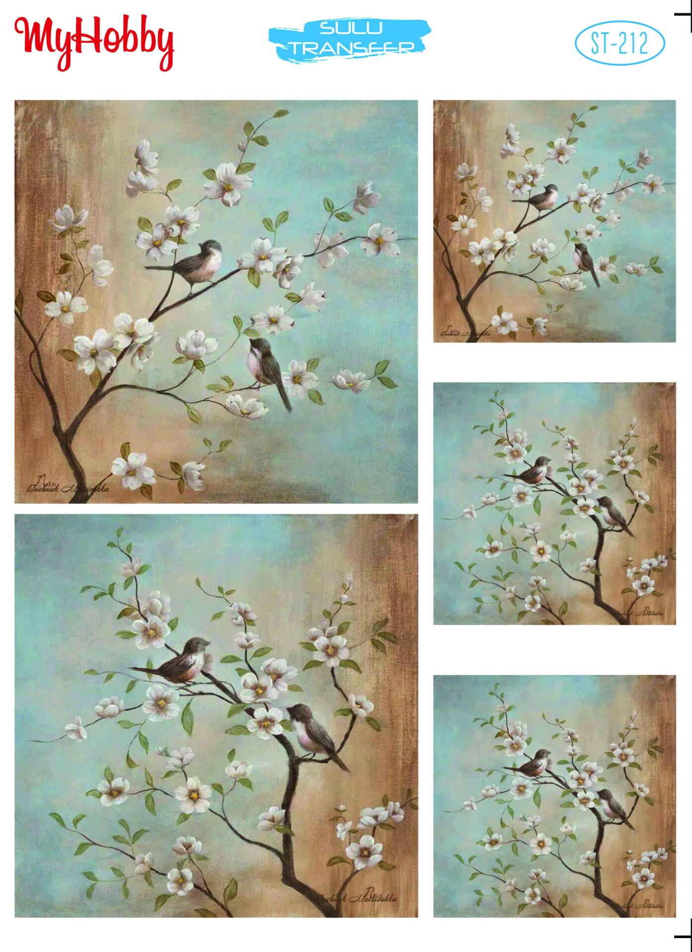 My Hobby Sulu Transfer 25*35 cm STB-212