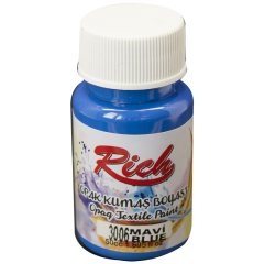 RİCH OPAK KUMAŞ BOYASI 50 CC. 3006 MAVİ