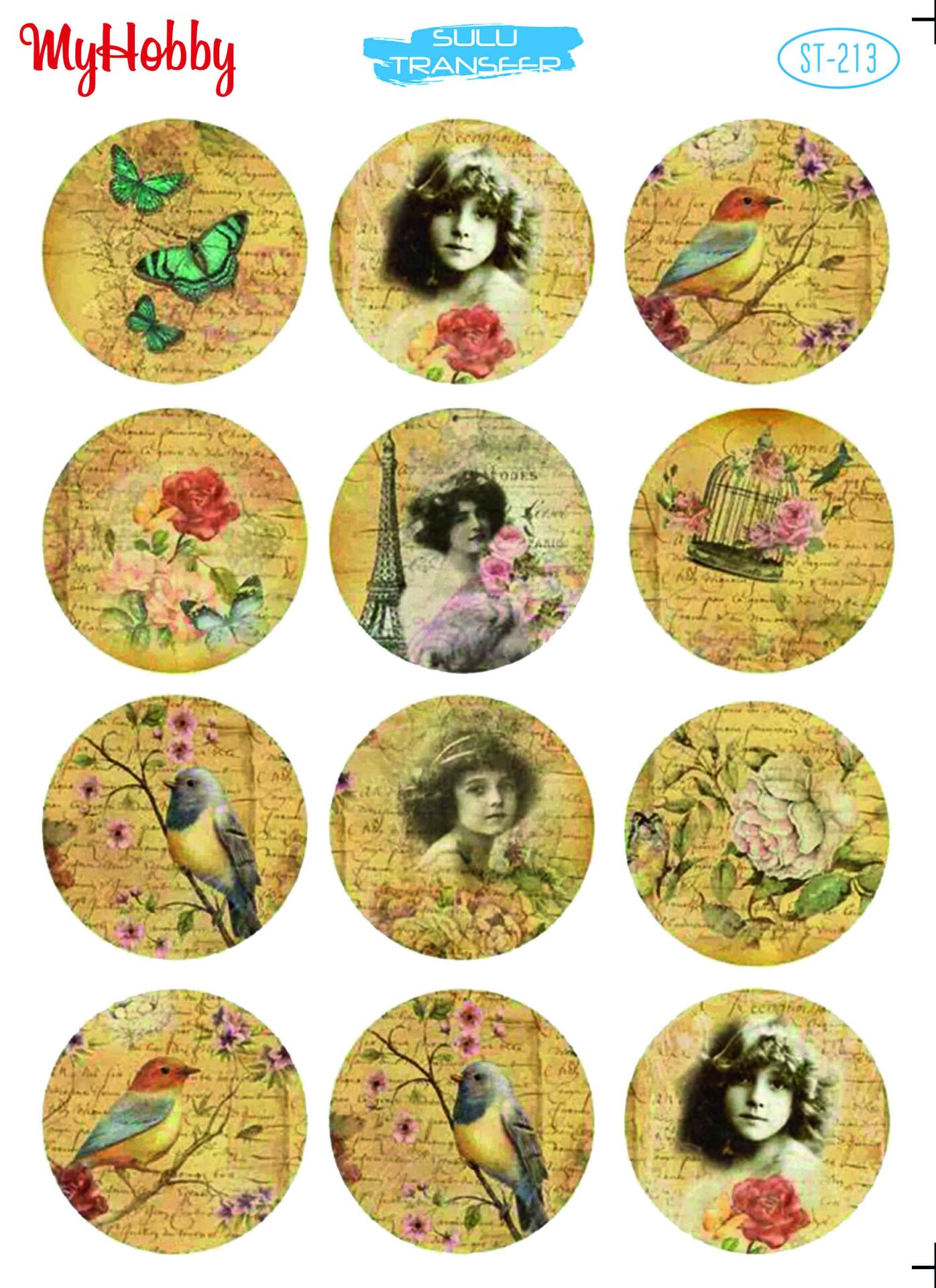 My Hobby Sulu Transfer 25*35 cm STB-213