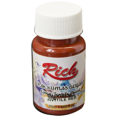 RİCH OPAK KUMAŞ BOYASI 50 CC. 3004 KİREMİT