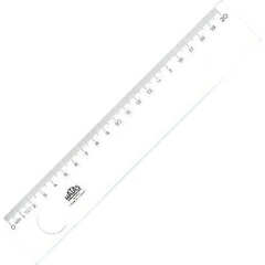 Hatas Geniş Büro Cetveli Mercekli 20 Cm 01512