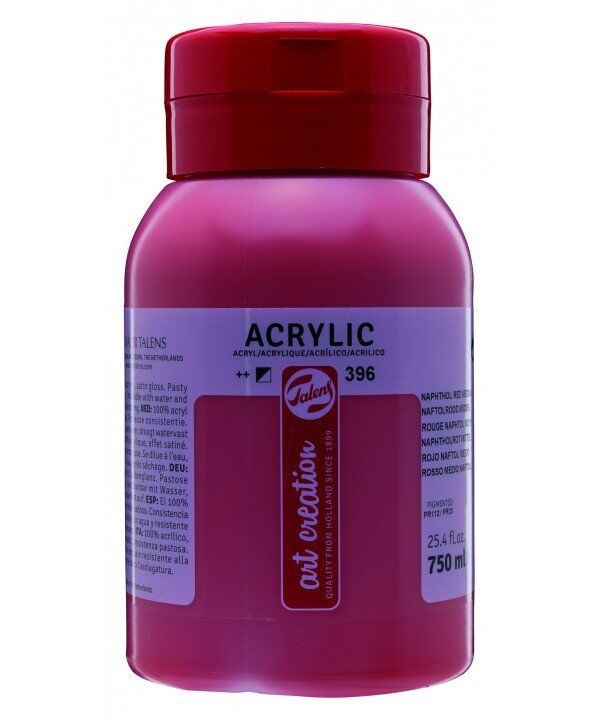 Art Creation Akrilik Boya 750ml 396 Naphtol Red Medium