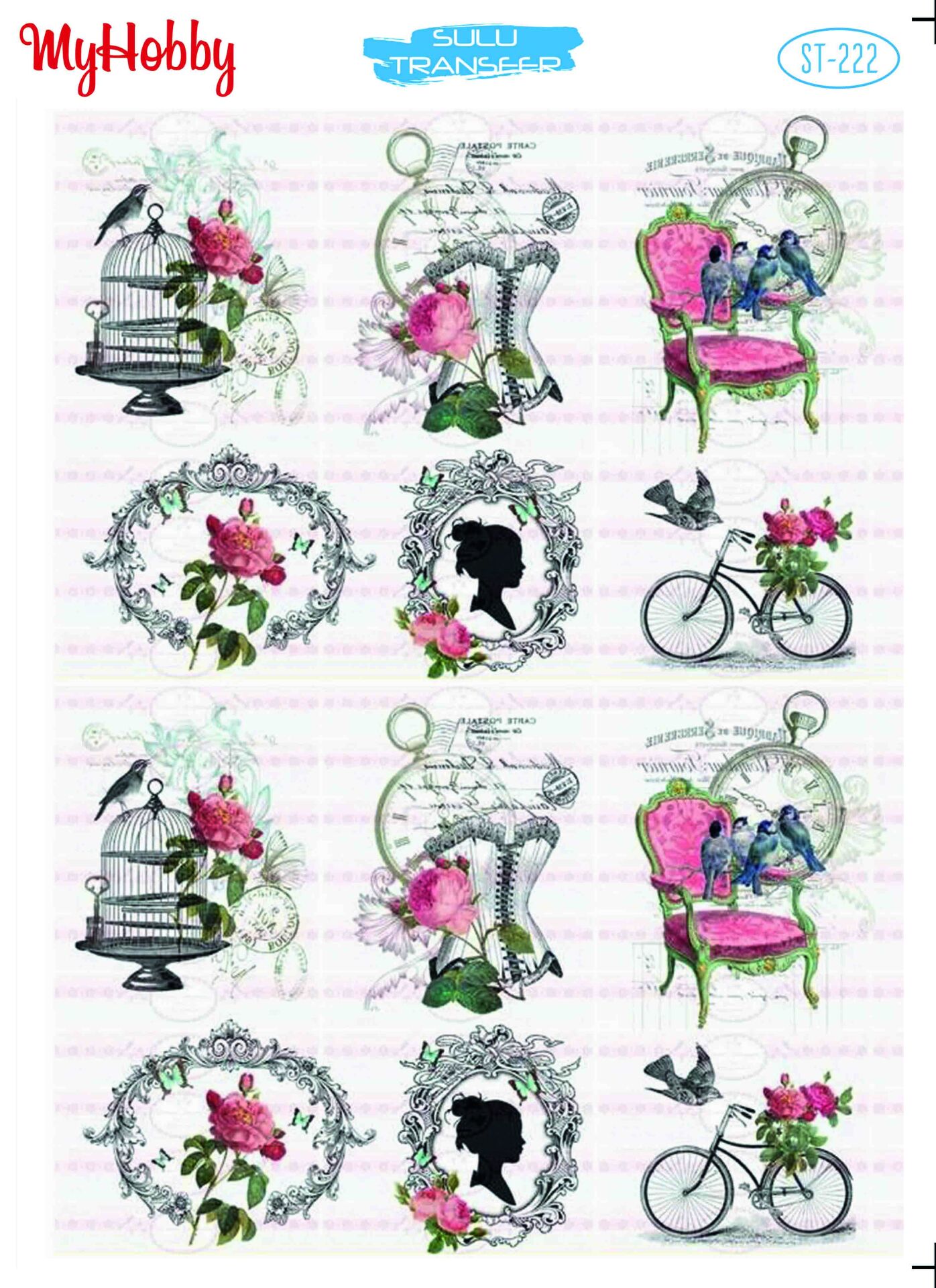 My Hobby Sulu Transfer 25*35 cm STB-222