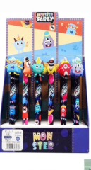 Monster Desenli Silinebilen Tükenmez Kalem