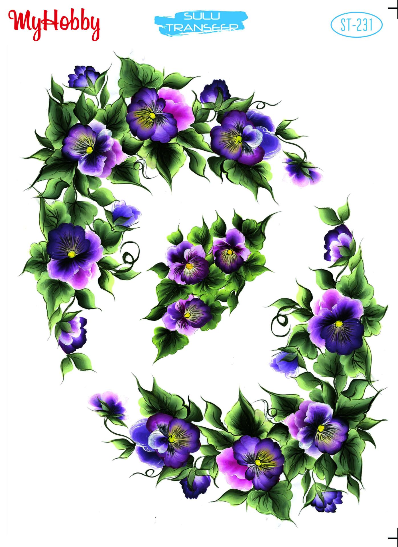 My Hobby Sulu Transfer 25*35 cm STB-231