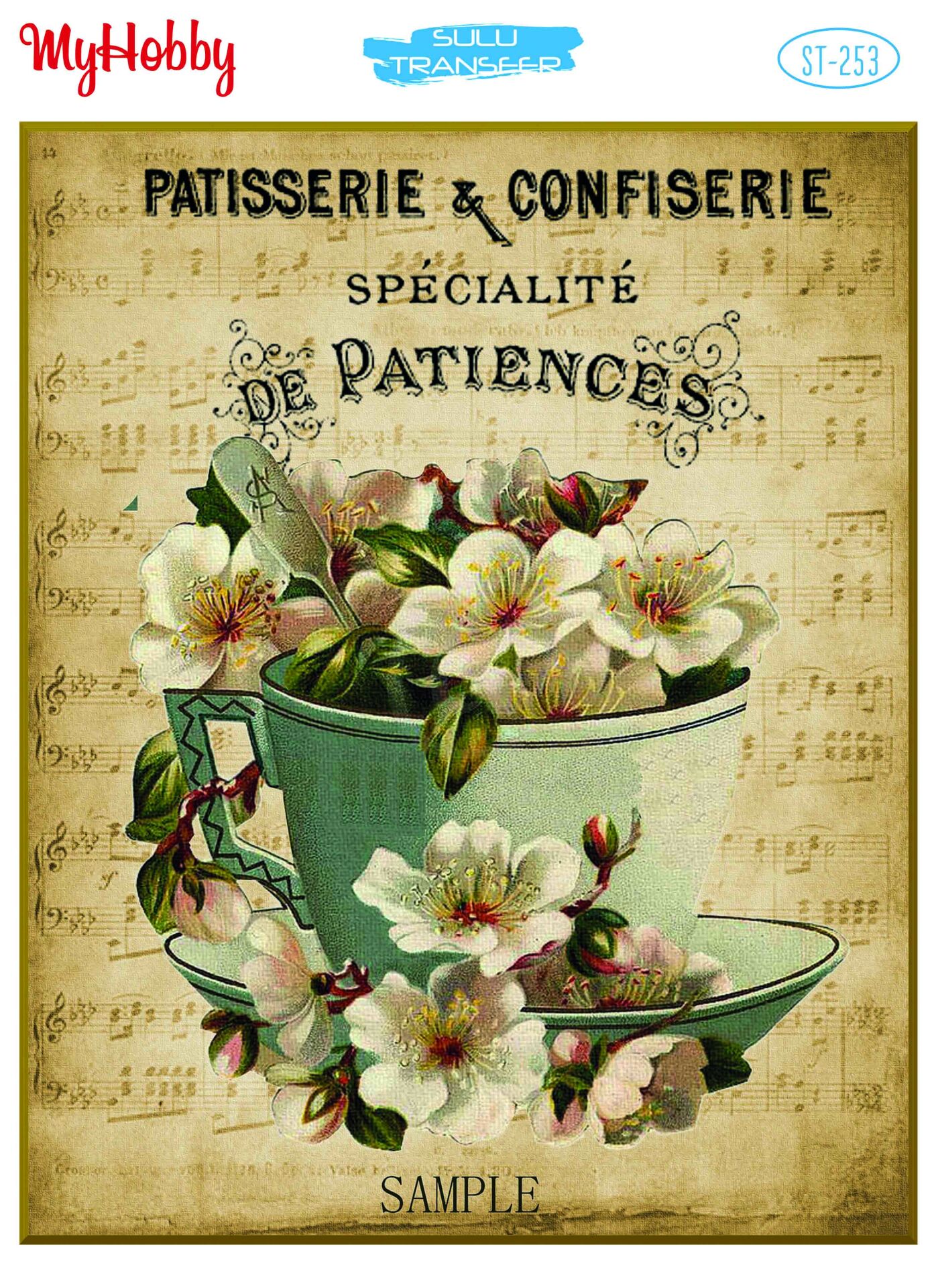 My Hobby Sulu Transfer 25*35 cm STB-253