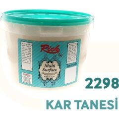 Rich (MultiSurface) Multi Surface Akrilik Boya 2298-Kar Tanesi 2500 cc (3,5 KG)